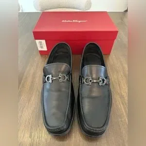 Mens Leather Loafer with Reversible Gancini Ornament
Chris Salvatore Ferragamo Salvatore Ferragamo | Shoes | Ferragamo Mens Leather Chris  main image 3